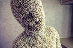 Trypophobic Tooth Sculpture