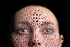 Trypophobic Face of Holes